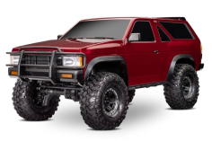 Traxxas TRX-4 Nissan Pathfinder Terrano in rot 1/10 Crawler RTR Brushed Clipless ohne Akku und ohne Ladegerät