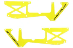 OMPHobby Ersatzteile Carbon Rahmenplatten Set in Viper Gelb für M2V3 Pro