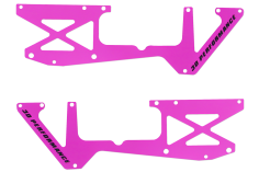 OMPHobby Ersatzteile Carbon Rahmenplatten Set in Plasma Pink für M2V3 Pro