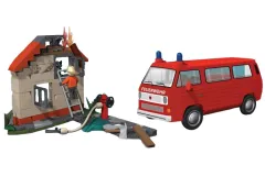 COBI Klemmbausteine Auto Volkswagen T3 Feuerwehr - 240 Teile