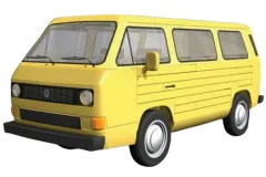 COBI Klemmbausteine Auto Volkswagen Transporter III 1979 - 140 Teile