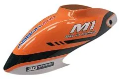 OMPHobby Ersatzteil Kabinenhaube in orange für OMPHobby M1 V1 2025 Heli