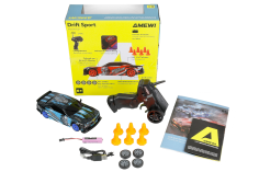 Amewi RC Auto Drift Sport Muscle Car 4WD in Blau 1:24 RTR