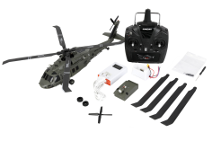 Amewi RC Heli Scale Hubschrauber UH60 Black Hawk Marine CP 6G/3D RTF