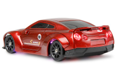 Amewi RC Auto Drift Sport GTR mit Gyro 4WD in Rot 1:43 RTR