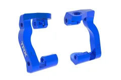 Traxxas Tuning Nachlauf-Blöcke aus Aluminium in Blau für Mini-Maxx 1/16