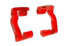 Traxxas Tuning Nachlauf-Blöcke aus Aluminium in Rot für Mini-Maxx 1/16