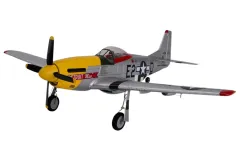 E-Flite Flugzeug UMX P-51D Mustang Detroit Miss BNF Basic mit AS3X und SAFE Select