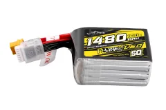 Tattu R-Line V6 1480mAh 22,2V 160C 6S1P Lipo Akku mit XT60 Short Version