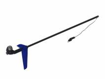 Ersatzteil Heckrohr mit Motor Blue Arrow 1.0 3D